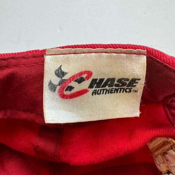 Dale Earnhardt JR #8 All Star Game VTG 2001 Snapback Red Cap Hat Casual NASCAR - Picture 11 of 12